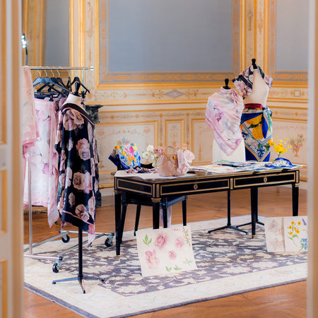 CECI X BY BIEHLE SILK SCARF COLLECTION LAUNCH PARTY IN PARIS