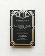 Load image into Gallery viewer, Gatsby Invitation