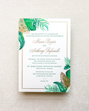 Load image into Gallery viewer, Royal Palms Invitation