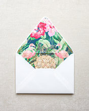 Load image into Gallery viewer, Faena Paradise Deco Invitation Envelope Liner