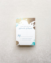 Load image into Gallery viewer, Chloe Reply Card - Blue