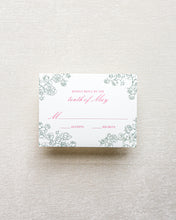 Load image into Gallery viewer, Petite Roses Reply Card