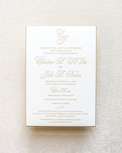 Load image into Gallery viewer, Ariana Monogram Invitation