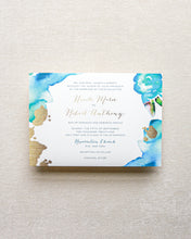 Load image into Gallery viewer, Chloe Invitation - Blue