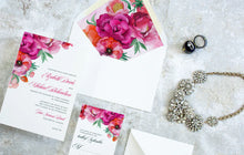 Load image into Gallery viewer, Bouquet Save the Date Envelope