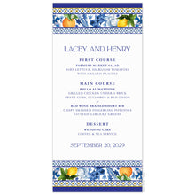 Load image into Gallery viewer, Fiorella Tile Menu