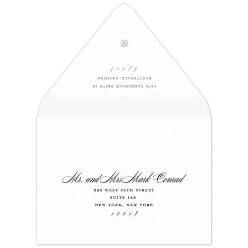 Ariana Save the Date Envelope