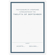 Load image into Gallery viewer, Tastemaker Border Reply Card