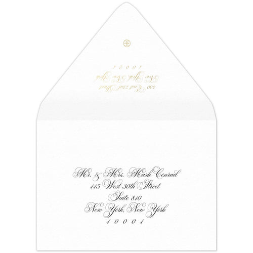 Victoria Save the Date Envelope