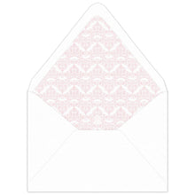 Load image into Gallery viewer, Bouquet in Blooms Garden Trellace Invitation Envelope Liner