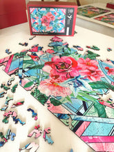 Load image into Gallery viewer, Stained Glass Peony