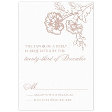 Load image into Gallery viewer, Margaret Rose Reply Card