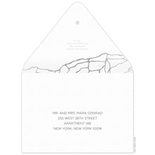 Load image into Gallery viewer, Alabaster Invitation Envelope
