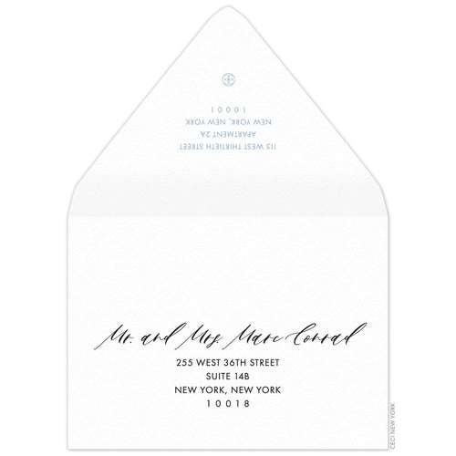 Amelie Save the Date Envelope