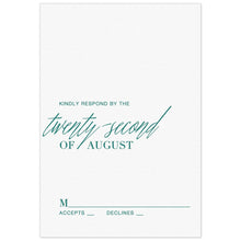 Load image into Gallery viewer, Duet Reply Card