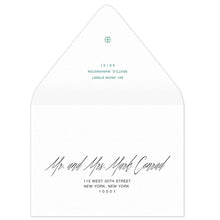 Load image into Gallery viewer, Duet Save the Date Envelope