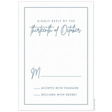 Load image into Gallery viewer, Natalie Vertical Reply Card