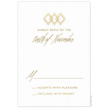 Load image into Gallery viewer, Prism Diamond Reply Card