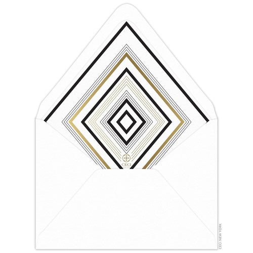 Prism Invitation Envelope Liner