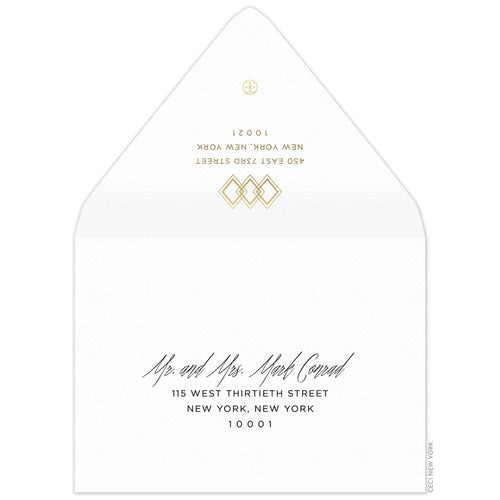 Prism Save the Date Envelope