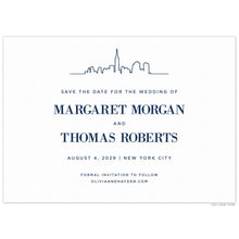 Load image into Gallery viewer, Skyline Silhouette Save the Date