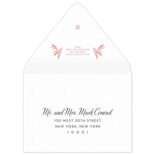 Load image into Gallery viewer, Kirana Palm Save the Date Envelope