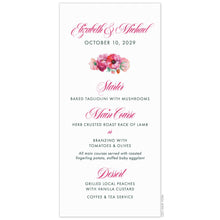 Load image into Gallery viewer, Bouquet Menu