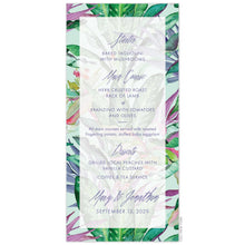 Load image into Gallery viewer, Tropical Fiji Frame Menu