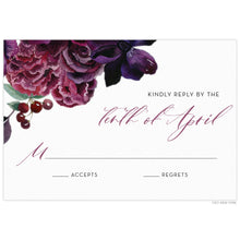 Load image into Gallery viewer, Violet Celine Reply Card