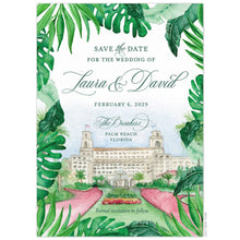 Load image into Gallery viewer, The Breakers Palm Breeze Save the Date