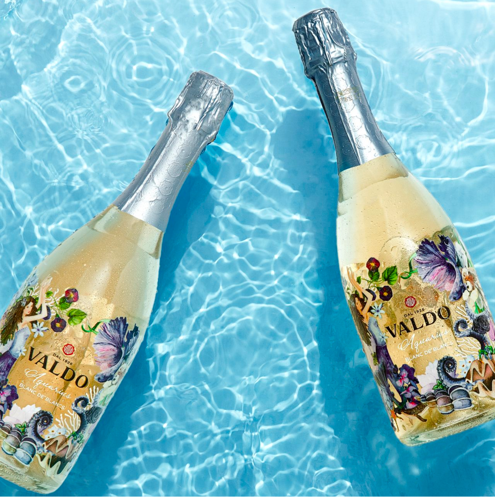Ceci New York X Valdo Spumanti launched a new bottle named Aquarius