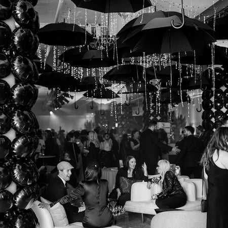 PartySlate's Film-Noir Corporate Cocktail Party At Clinton Mercantile