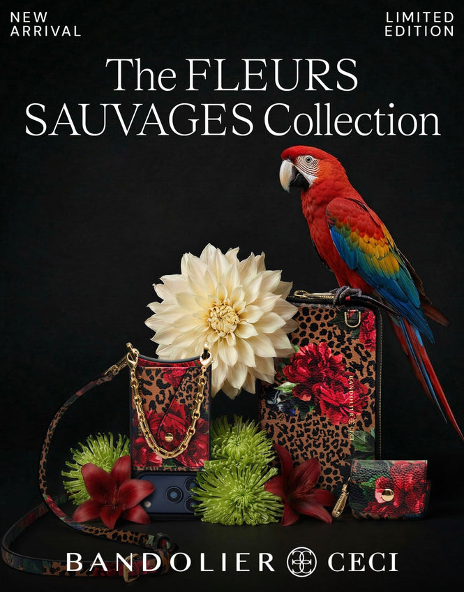 Ceci x Bandolier Valentina Dark Cheetah Collection