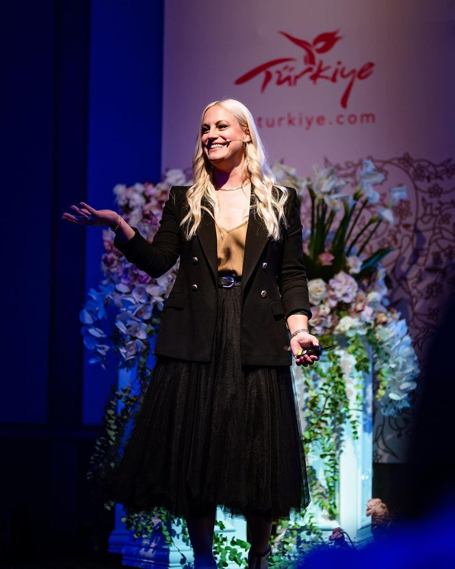 Ceci speaking at RSVP Istanbul