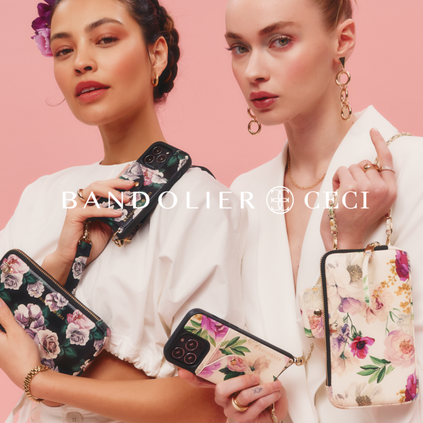 Just Launched: Bandolier x Ceci New York's Spring Phone Accessory Coll