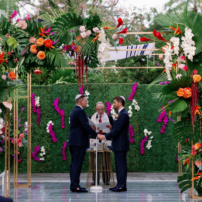 A Decadent and Tropical Wedding At The Faena Hotel in Miami, Florida