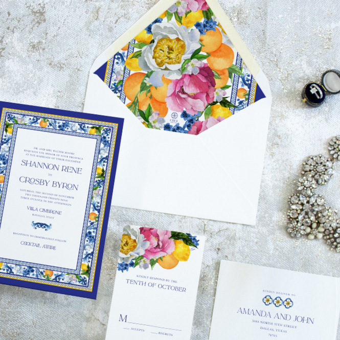 Citrus Blooms for your Mediterranean Destination Wedding