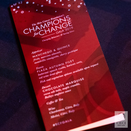 The Skin Cancer Foundation's Ruby Anniversary Champions For Change Gala At The Plaza