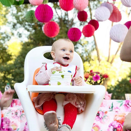 Bright and Poppy Blossom 1st Birthday Party in San Diego, California