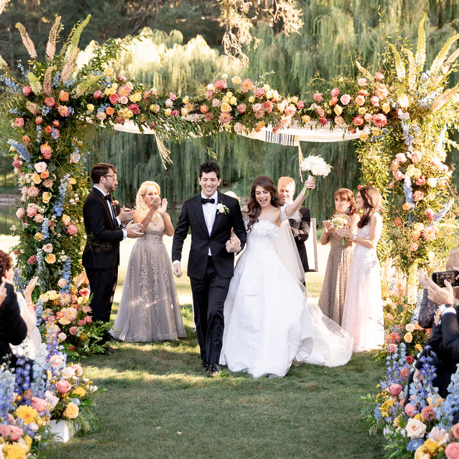 A Floral Filled Garden Wedding At Meadowood in Napa Valley