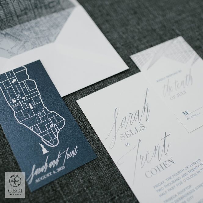 Modern Skyline Wedding At Tribeca 360 Rooftop In New York City