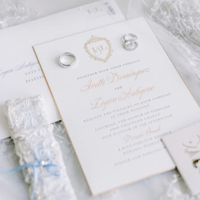 Our Classic Ariana Invitations with a Puerto Rican Twist