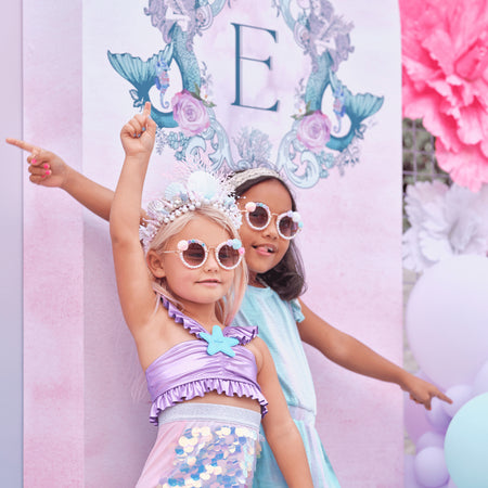 Elle's Magical Mermaid Birthday With Shimmering Pastels And Pearls