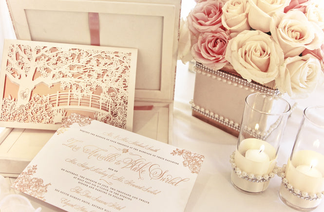 These Regal Box Wedding Invitations Are Actually Mini Music Boxes