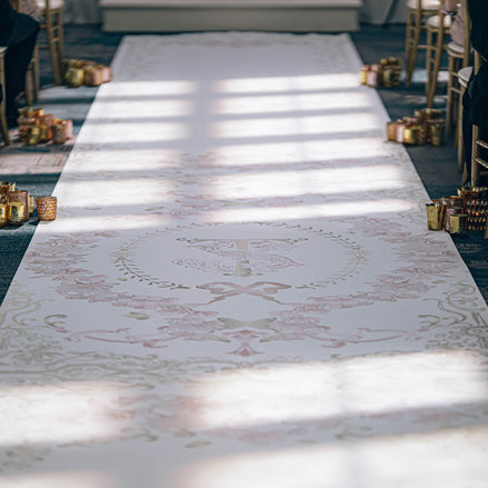 Wedding aisle runner 