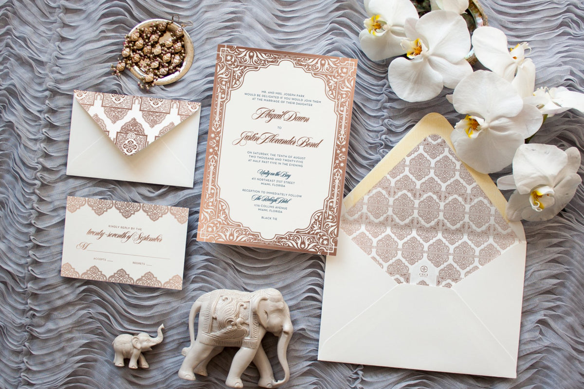 Middle Eastern Wedding Invitations – Ceci New York