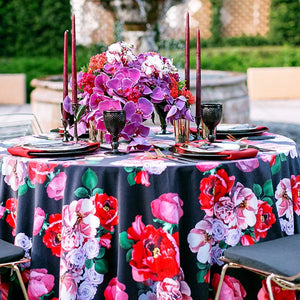 Crimson Harley Tablecloth