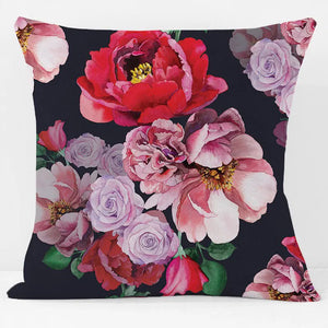 Crimson Harley Pillow