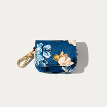 Load image into Gallery viewer, AirPods Pouch - Ceci Indigo Floral/Gold