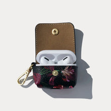 Load image into Gallery viewer, Avery AirPod Clip-On Pouch - Ceci Midnight Garden/Gold